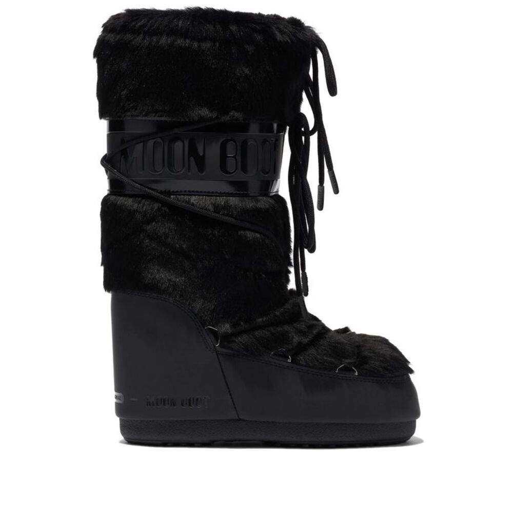 Moon Boot Women Stivali Icon In Ecopelliccia